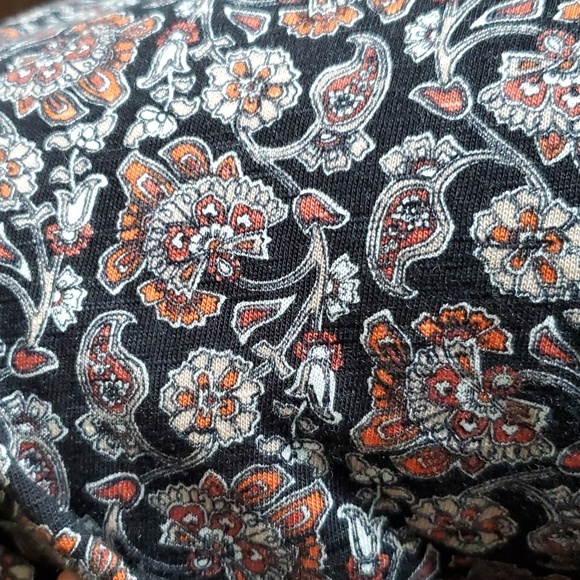 NWT Boden Black & Rust Floral Pattern Dress Women's Size 20-22 - Picture 10 of 10